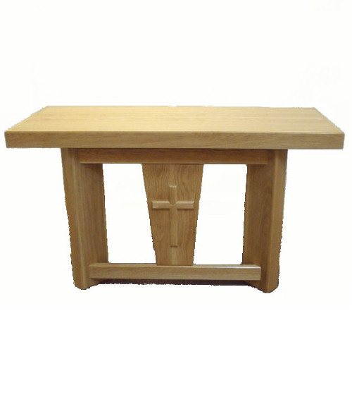 Hand made wooden craft table
